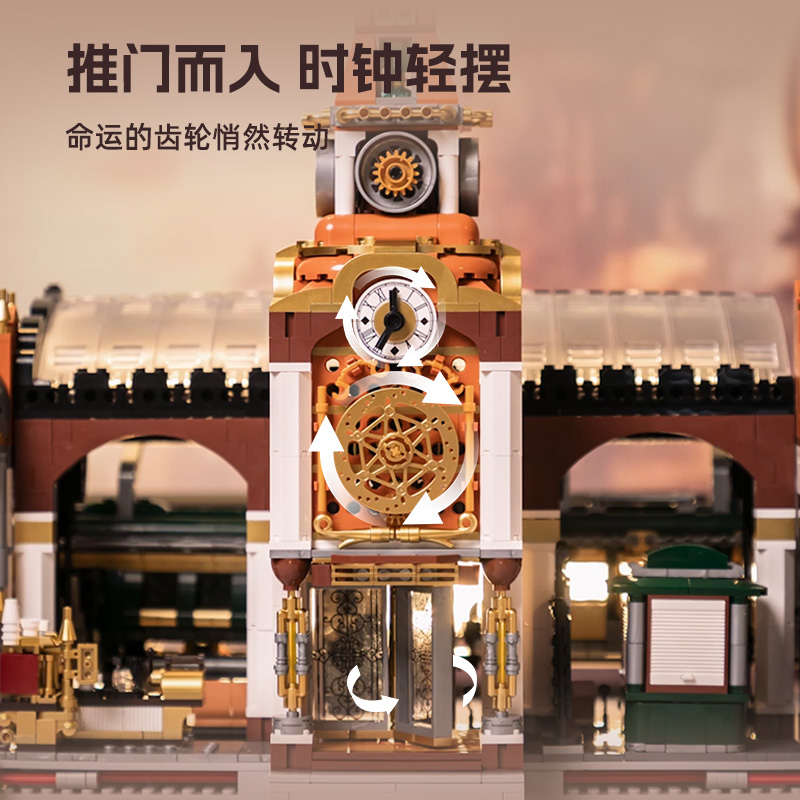 Pantasy Steampunk Series - Railway Station
